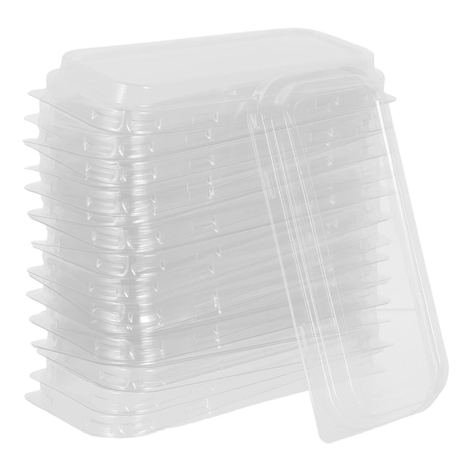 Kitchen Baking Area - 50 Adet Plastik Somun Pişirme Kapakları