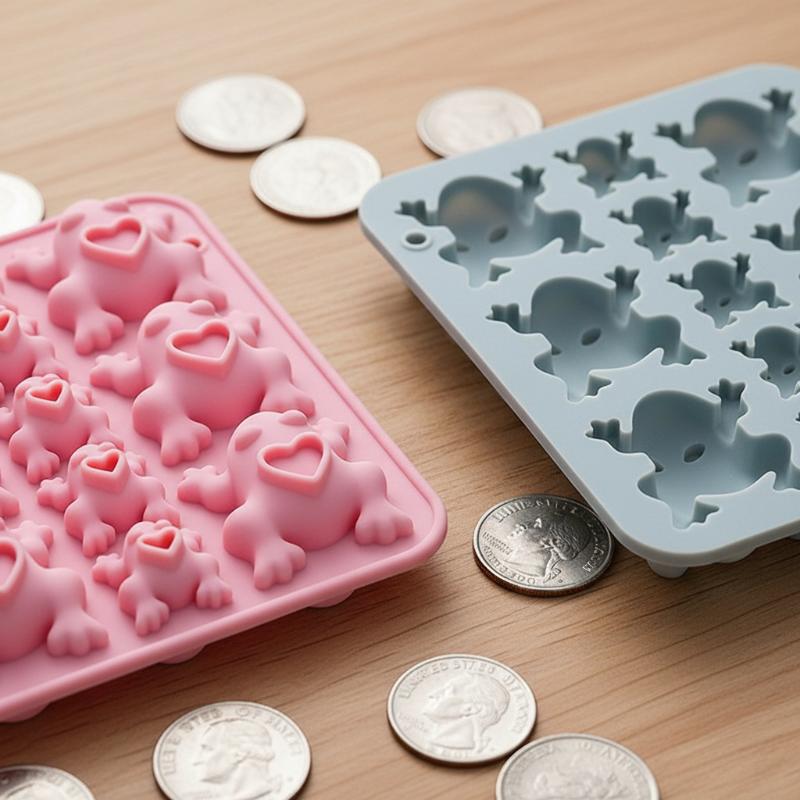 Silicone Cake Mold - Kurbağa Silikon Kalıbı, Doğum Günü, Parti,
