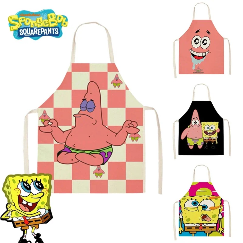 Kitchen Baking Store - SpongeBob Patrick Yetişkinler için Mutfak Önlükleri