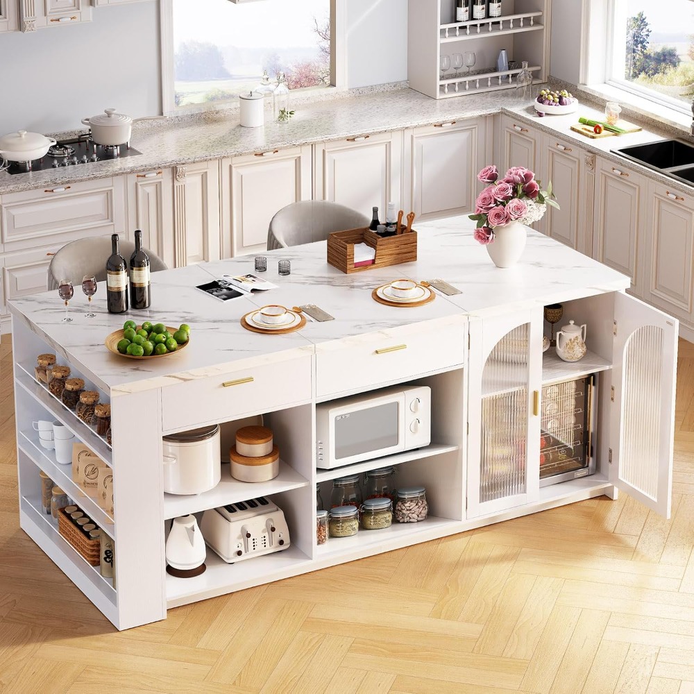 Kitchen Q - 71 inçlik Depolama Alanlı Büyük Mutfak