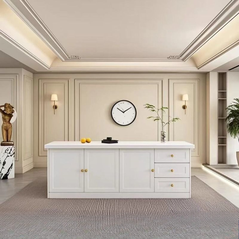 Kitchen Island Baking Table - Hafif lüks bar, ev mutfak adası