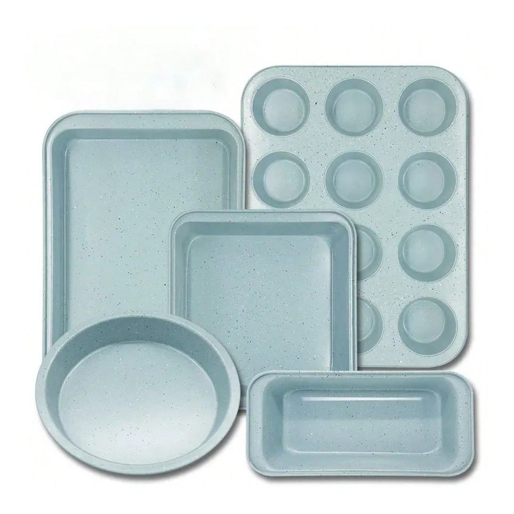 Kitchen Baking Pan - 10 Parça Pişirme Seti, Yapışmaz Mutfak