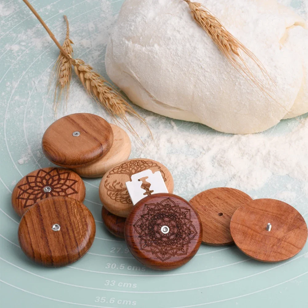 Dough Scraper Curved - Ekmek Fırını Kesme Aletleri Ahşap Kazıyıcı