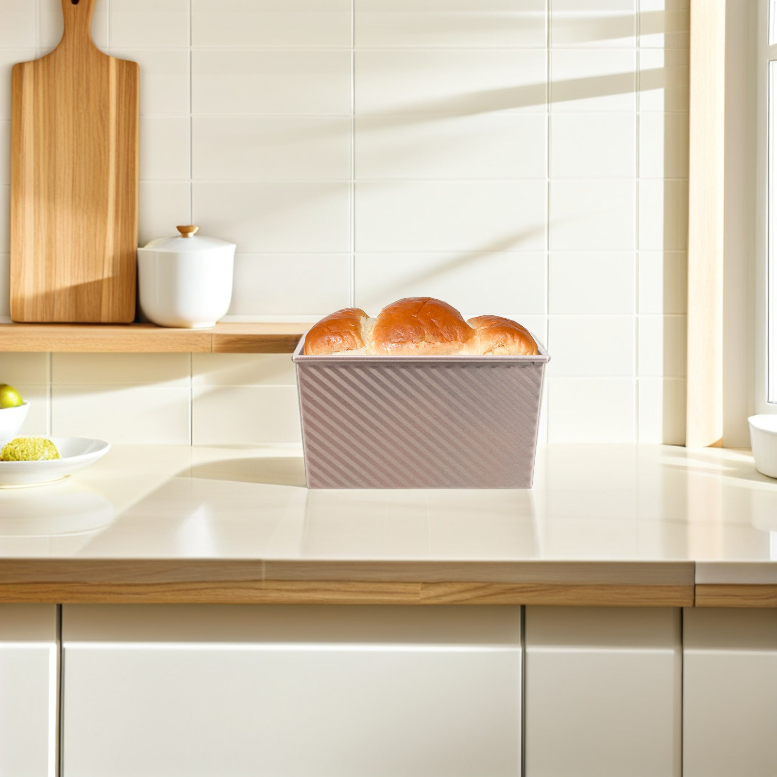 Kitchen Baking Pan - Yapışmaz Dikdörtgen Tost Tavası Karbon Çelik