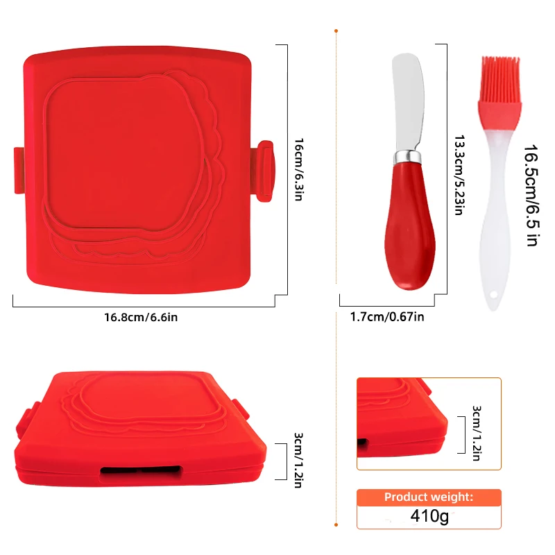 3'lü Paket Gıda Sınıfı Sandviç - Kitchen Baking Brush incelemesi ve fiyatı