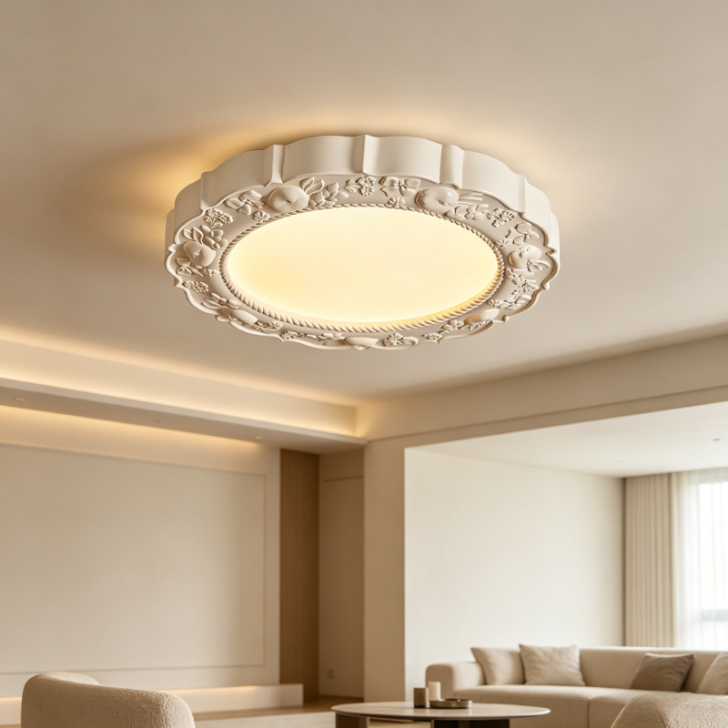 Fransız Rölyef Çiçek Led Tavan - Kitchen Baking Island incelemesi ve fiyatı