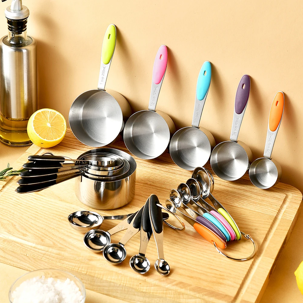 5/10 adet paslanmaz çelik ölçü - Kitchen Baking Store incelemesi ve fiyatı