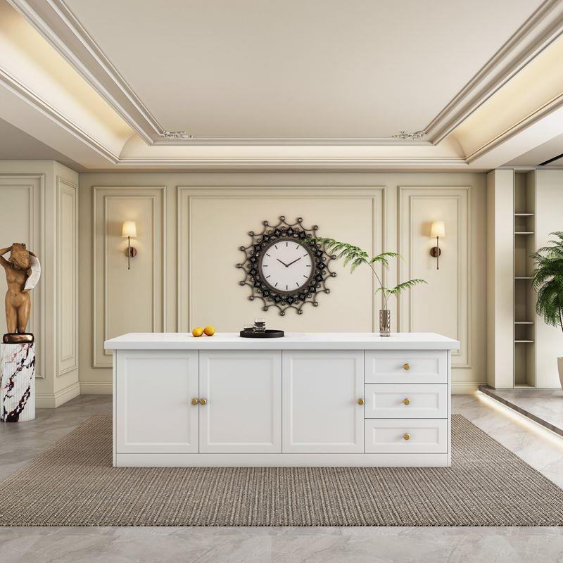 Modern hafif lüks bar, ev mutf - Kitchen Island Baking Table incelemesi ve fiyatı