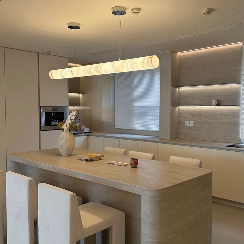 Minimalist Lüks Mermer Sarkıt  - Kitchen Island Baking Table incelemesi ve fiyatı