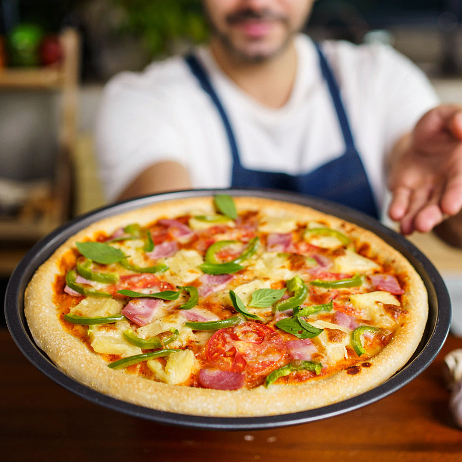 Yuvarlak Yapışmaz Pizza Tavası - Kitchen Baking Pan incelemesi ve fiyatı