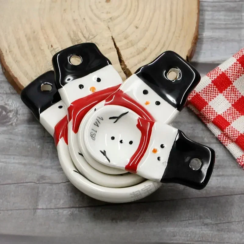 4 adet Noel Ölçüm Kaşık Seti,  - Kitchen Baking Store incelemesi ve fiyatı