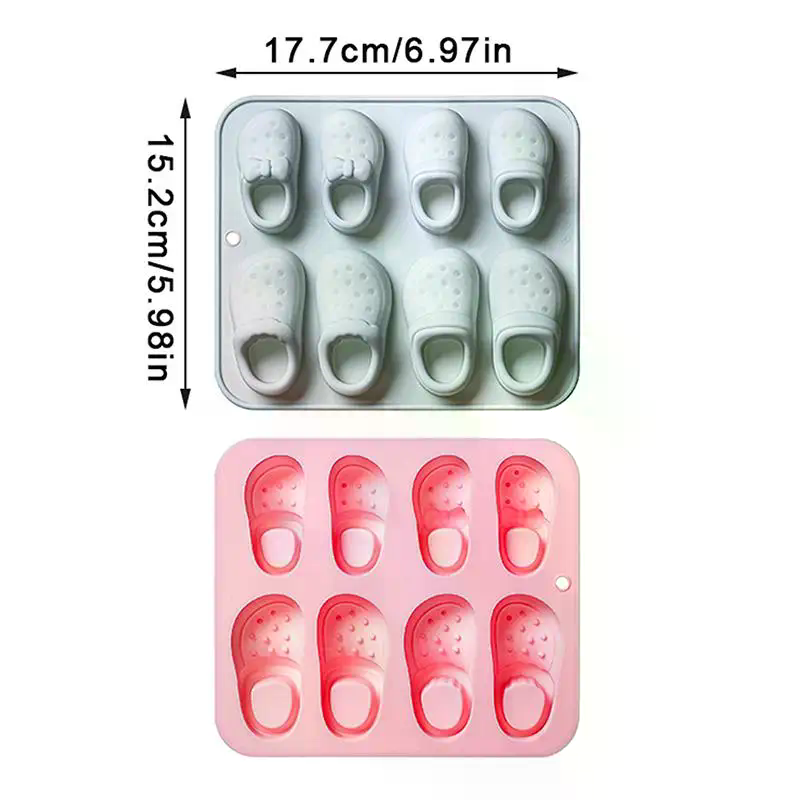 8 Bölmeli Delikli Ayakkabı Tem - Silicone Cake Mold incelemesi ve fiyatı