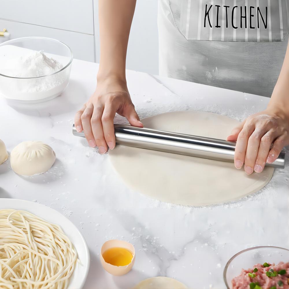 Paslanmaz Çelik Oklava Pişirme - Kitchen Roller Baking incelemesi ve fiyatı