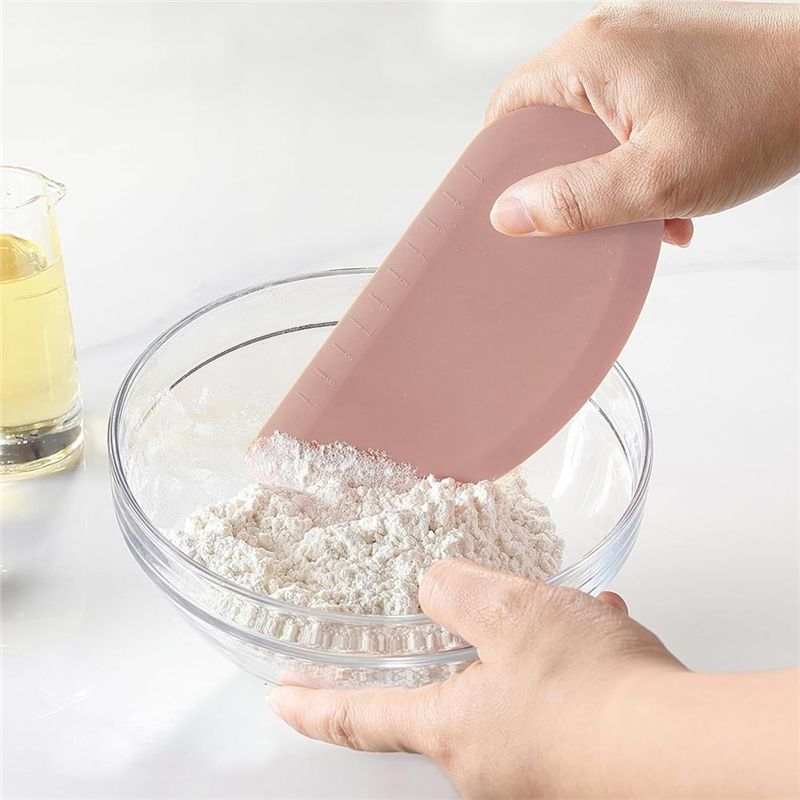 ABAH-Silikon Kase Kazıyıcı Esn - Dough Scraper Curved incelemesi ve fiyatı