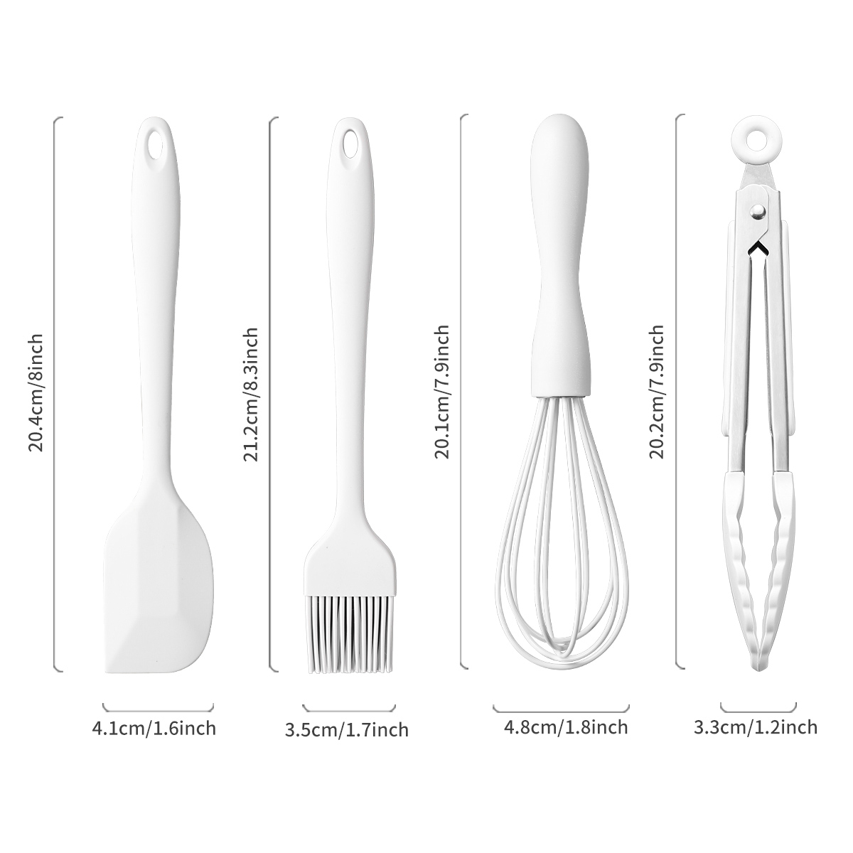 4 adet/takım silikon pişirme s - Kitchen Baking Brush incelemesi ve fiyatı