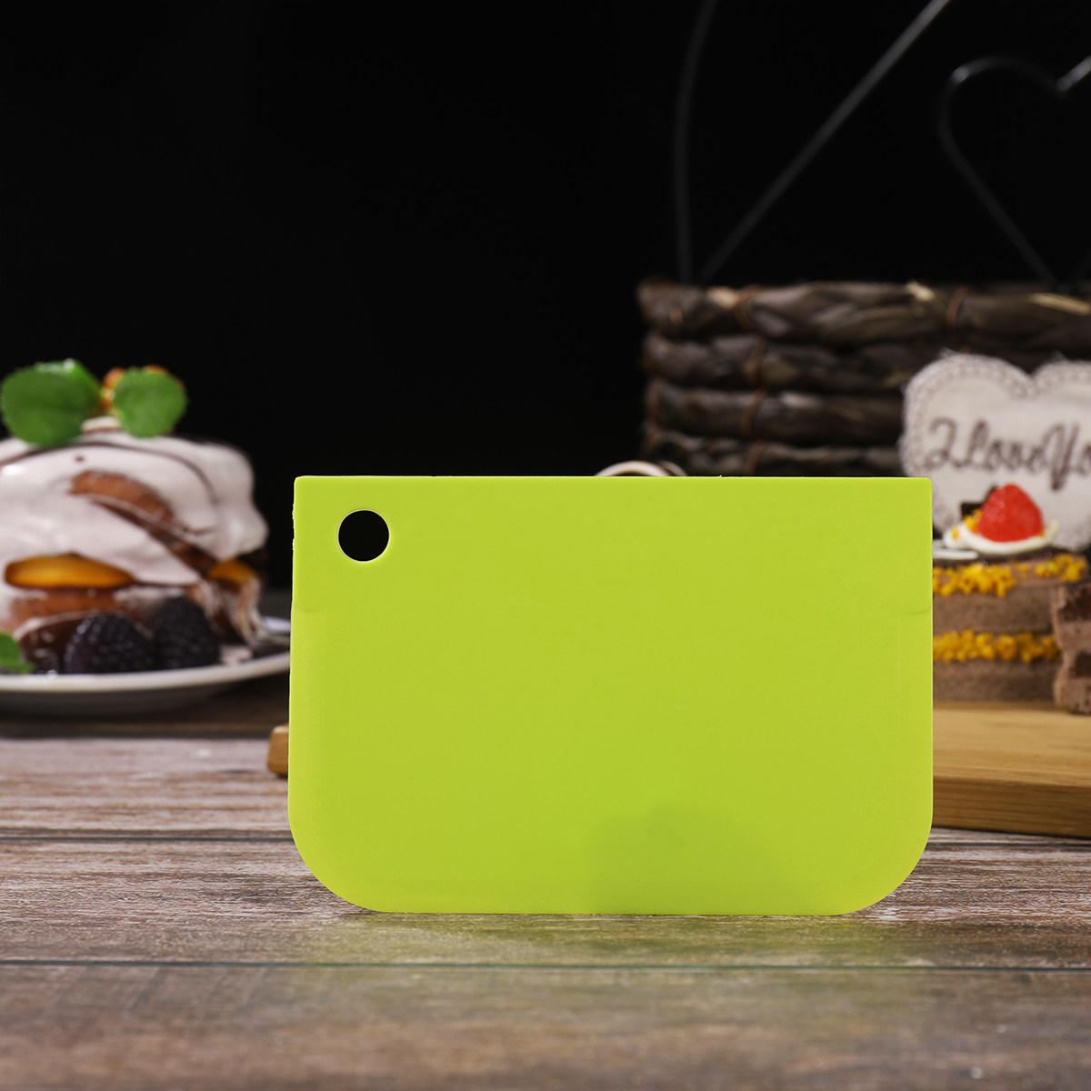 6 Adet Plastik Hamur Kazıyıcı  - Dough Scraper Curved incelemesi ve fiyatı