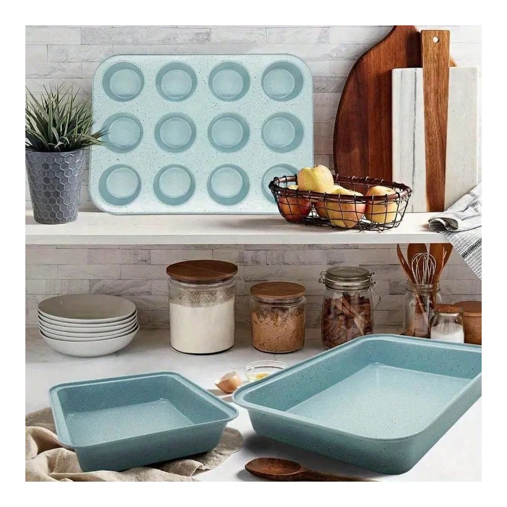 10 Parça Pişirme Seti, Yapışma - Kitchen Baking Pan incelemesi ve fiyatı