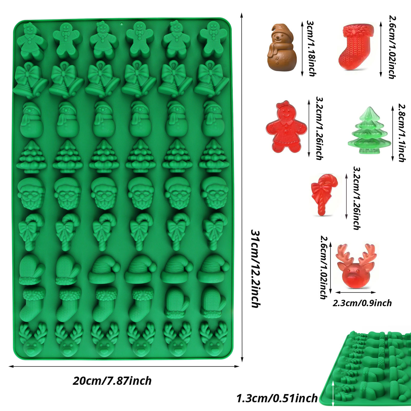 Seçebileceğiniz Dört Farklı No - Silicone Cake Mold incelemesi ve fiyatı