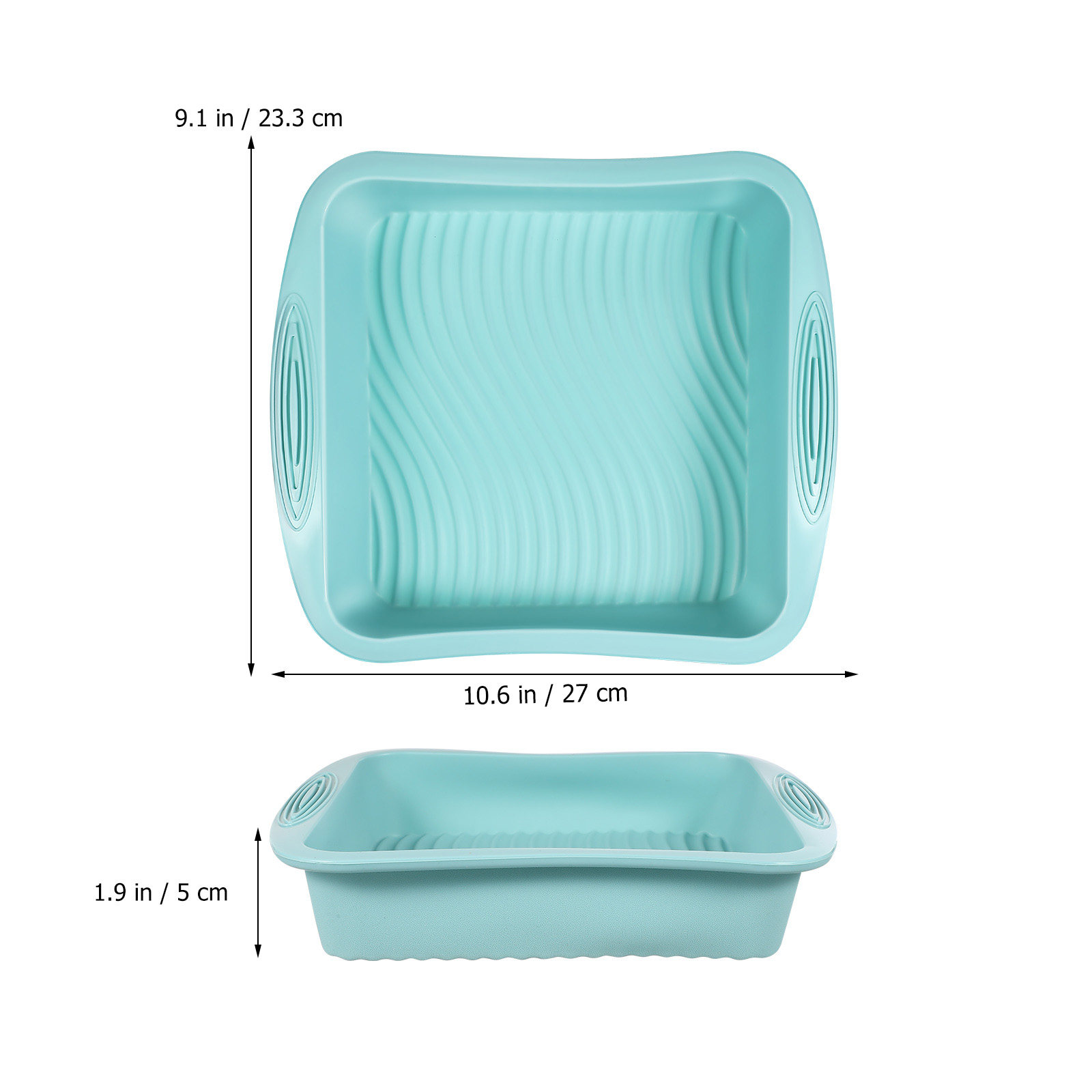 Kare Silikon Kek Kalıbı, Yapış - Kitchen Baking Pan incelemesi ve fiyatı