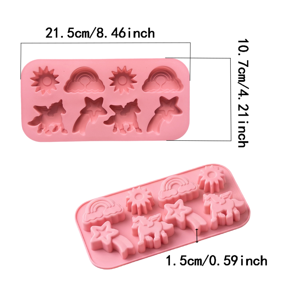 1 Adet 8 Bölmeli Silikon Şeker - Silicone Cake Mold incelemesi ve fiyatı